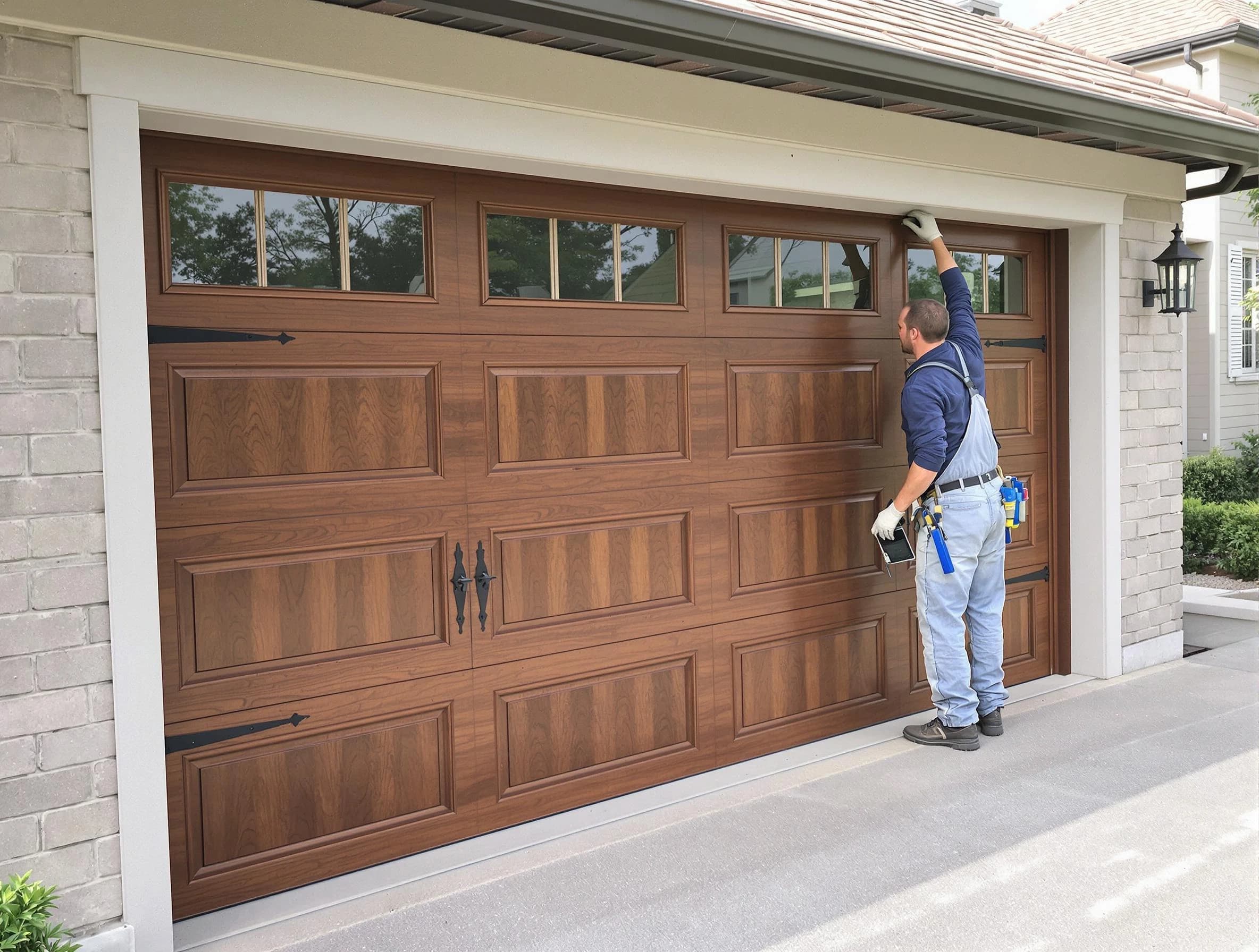 Custom garage door showcase by Argo Garage Door Repair in Argo