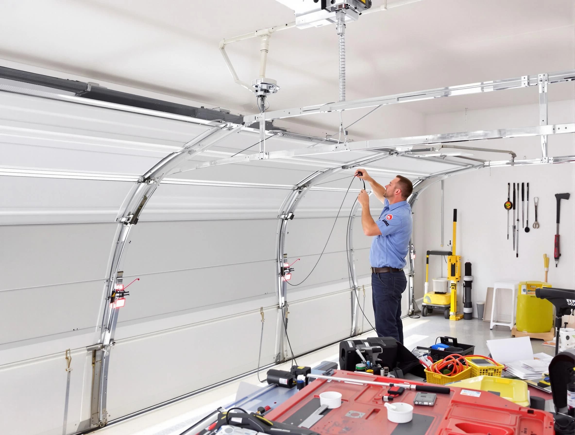 Garage door cable repair service by Argo Garage Door Repair in Argo