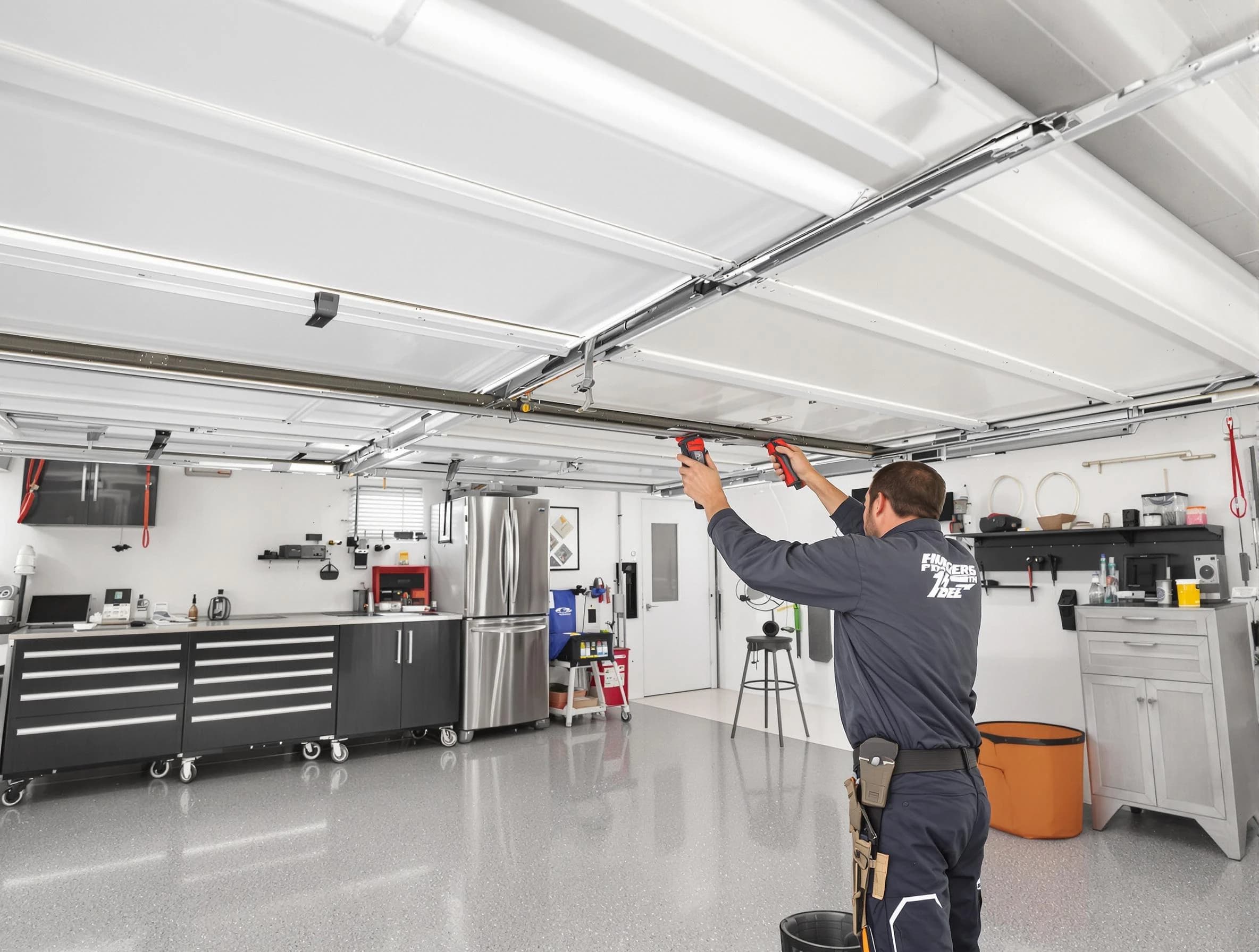 Overhead garage door repair service by Argo Garage Door Repair in Argo