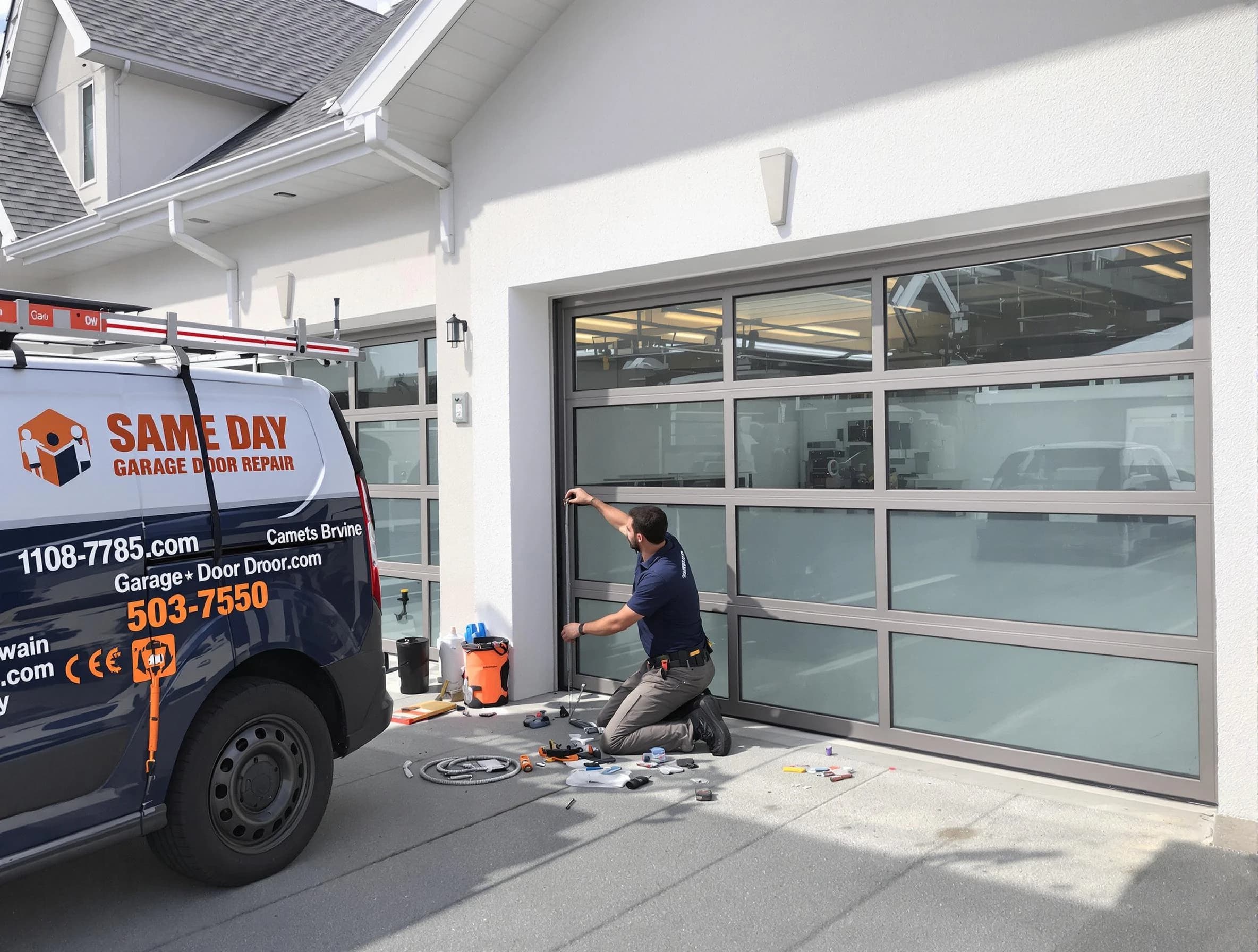 Same-day garage door repair service by Argo Garage Door Repair in Argo