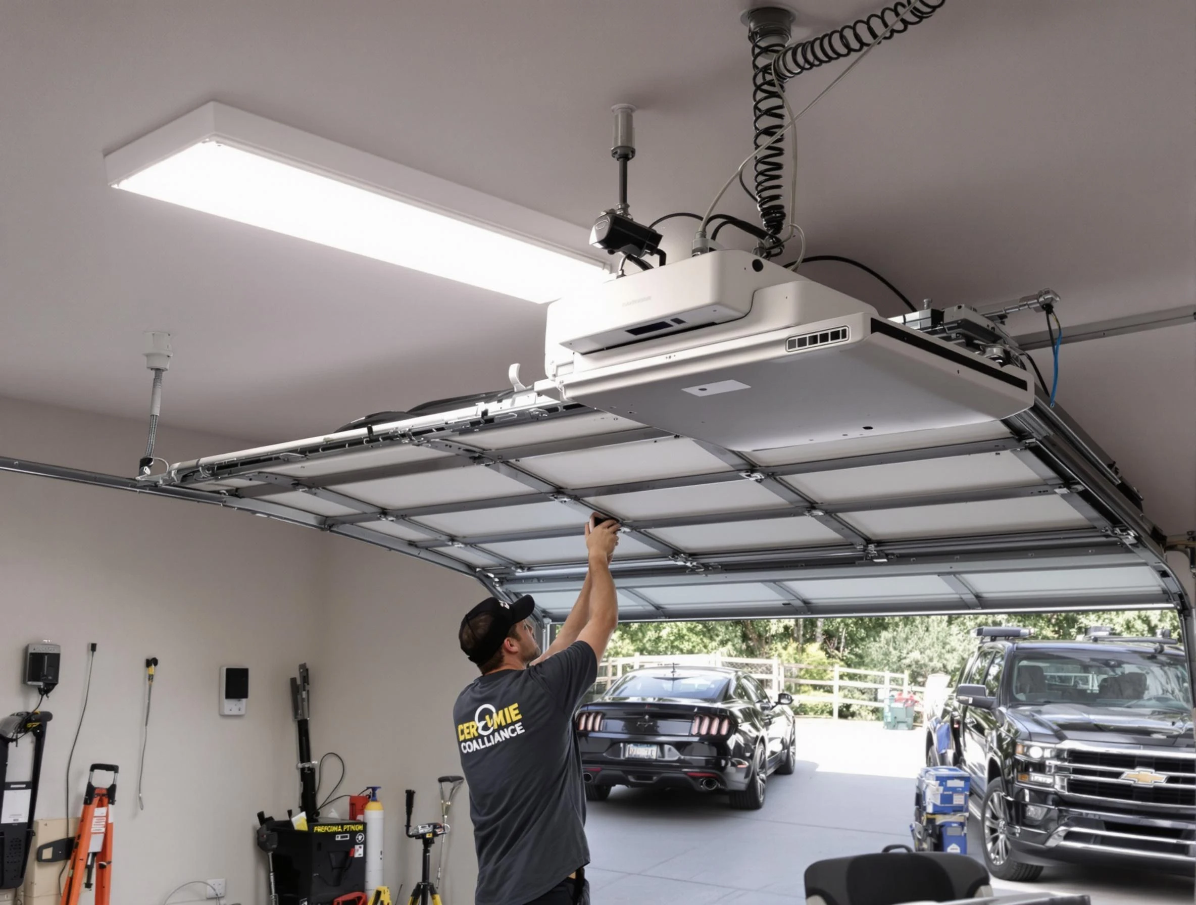 Garage Door Opener Installation in Argo
