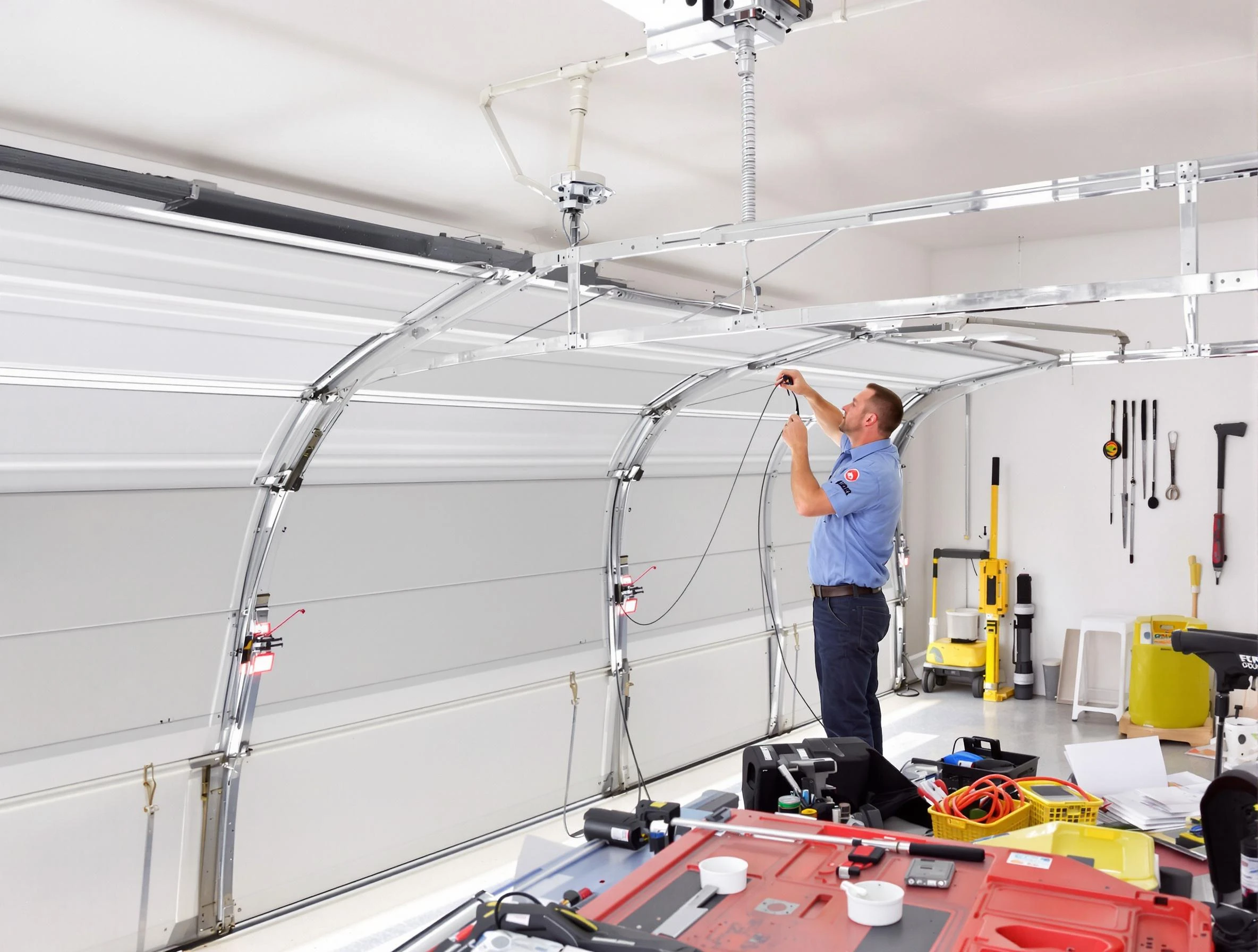 Garage door cable repair service by Argo Garage Door Repair in Argo