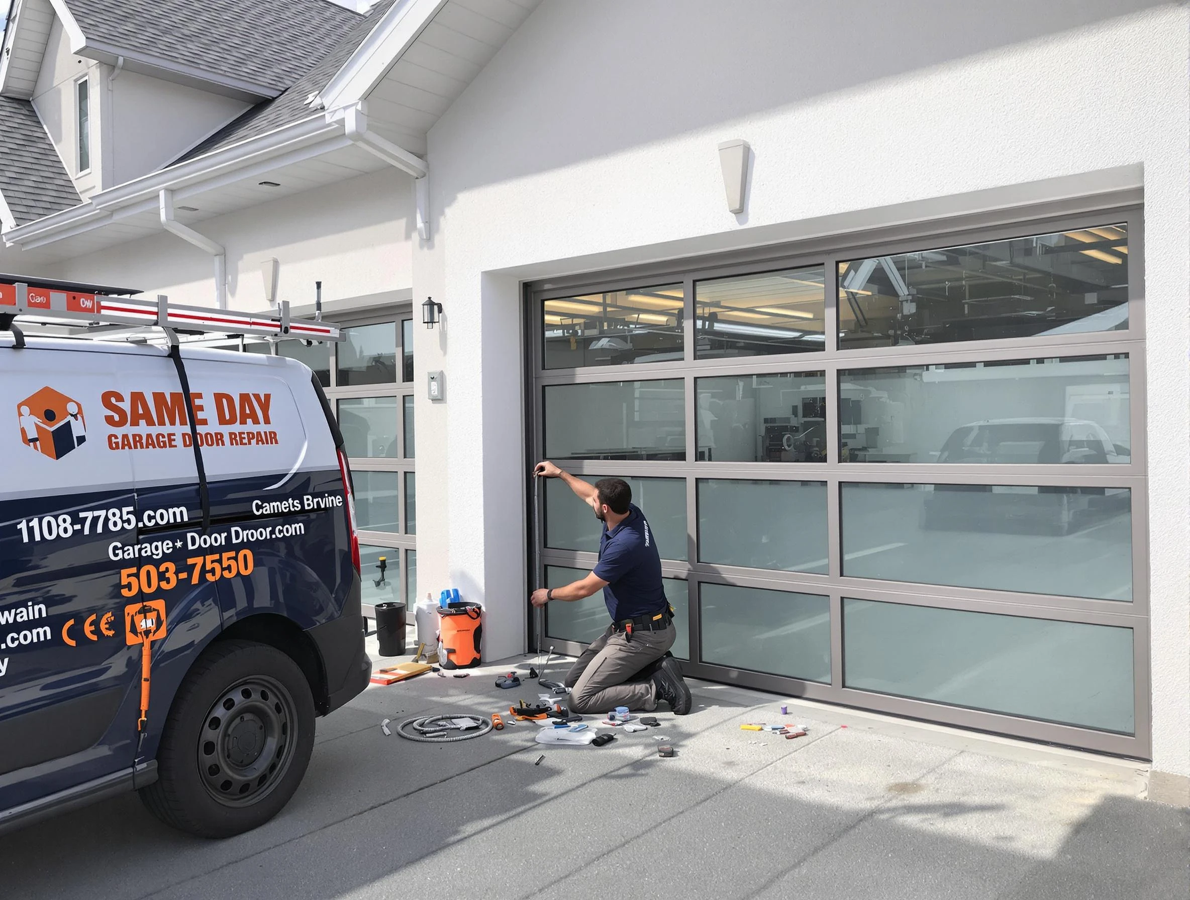 Same-day garage door repair service by Argo Garage Door Repair in Argo